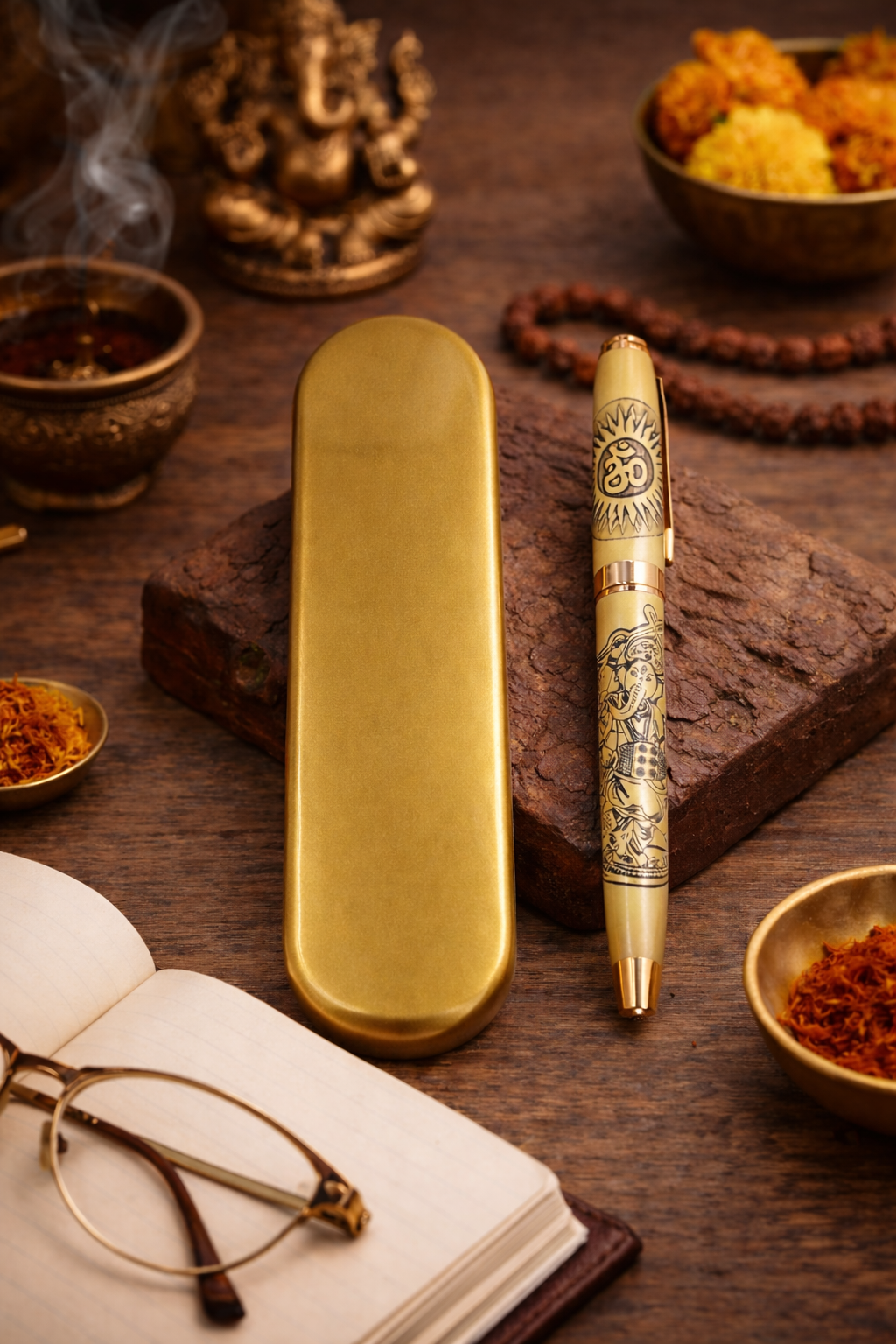 Lord Ganesha Engraved Pen