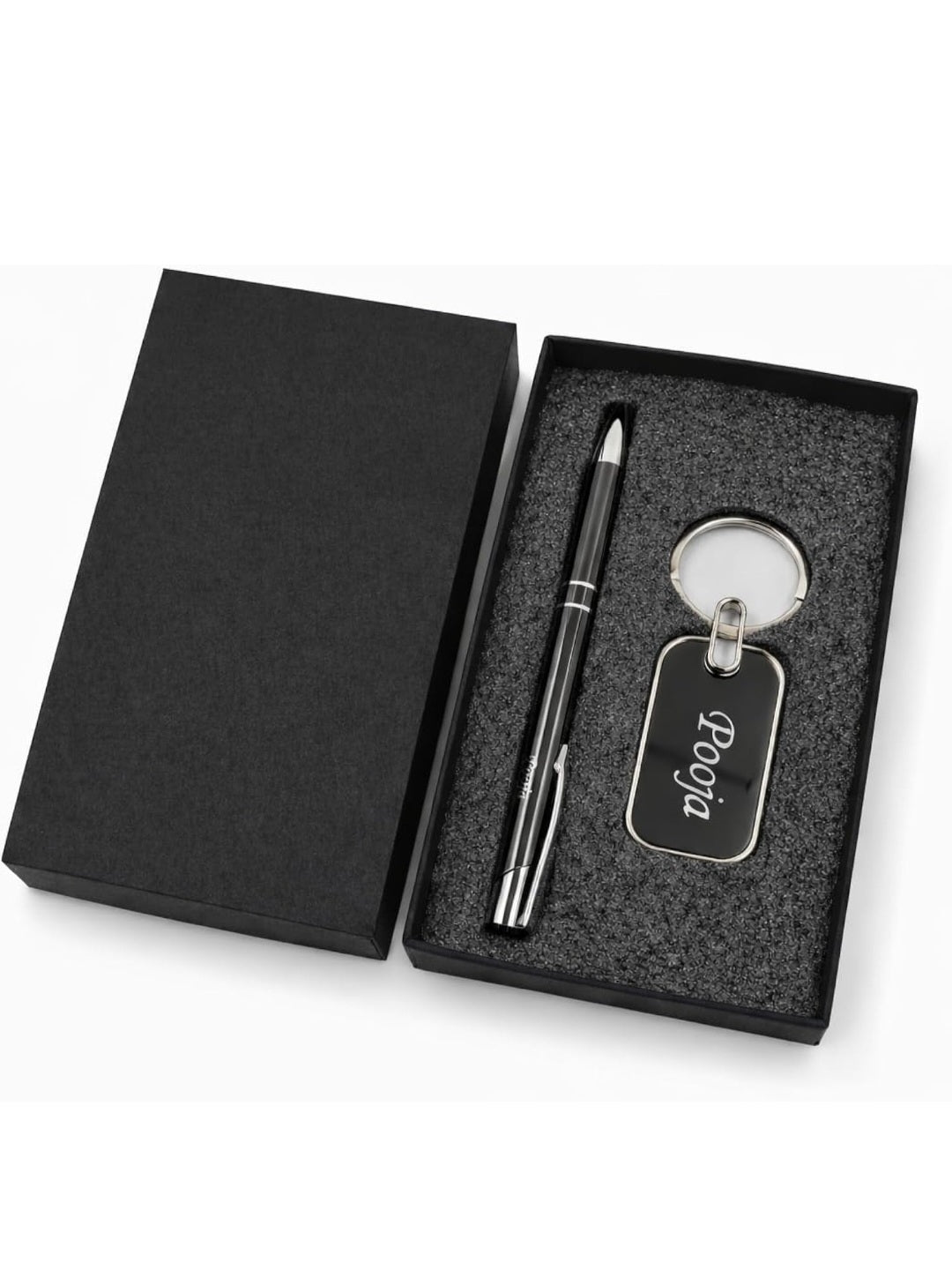 Personalised Pen & Keychain Set