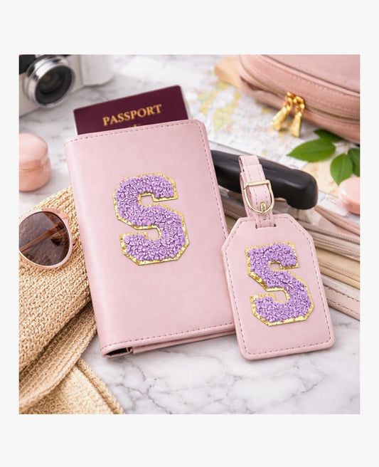 Customised Passport Cover & Bag Tag Combo