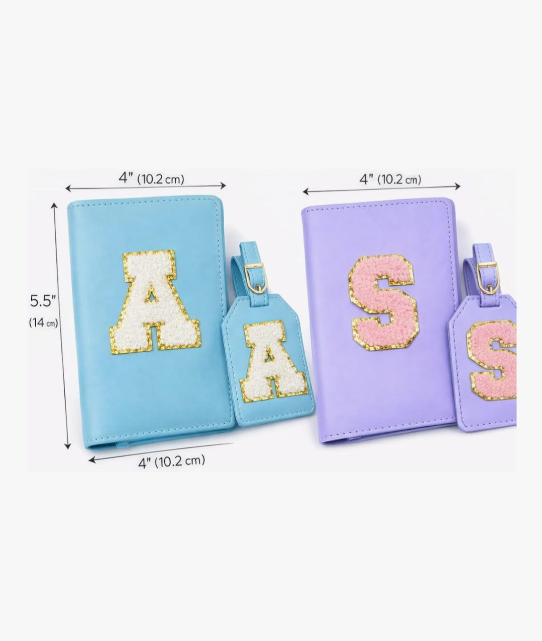 Customised Passport Cover & Bag Tag Combo