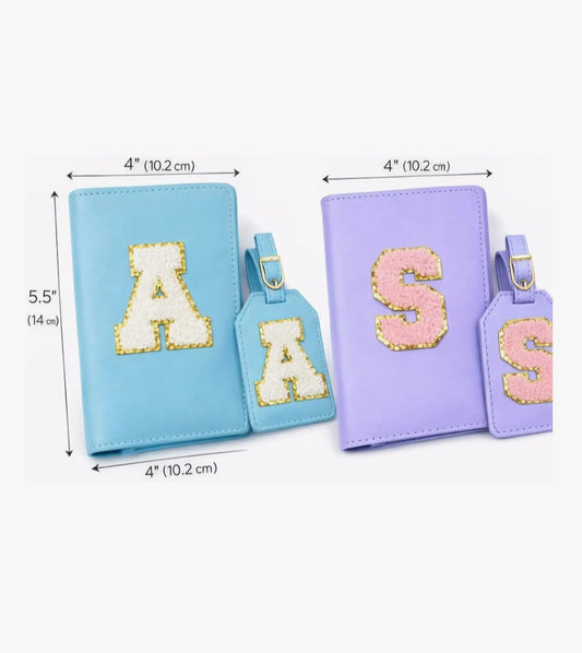 Customised Passport Cover & Bag Tag Combo