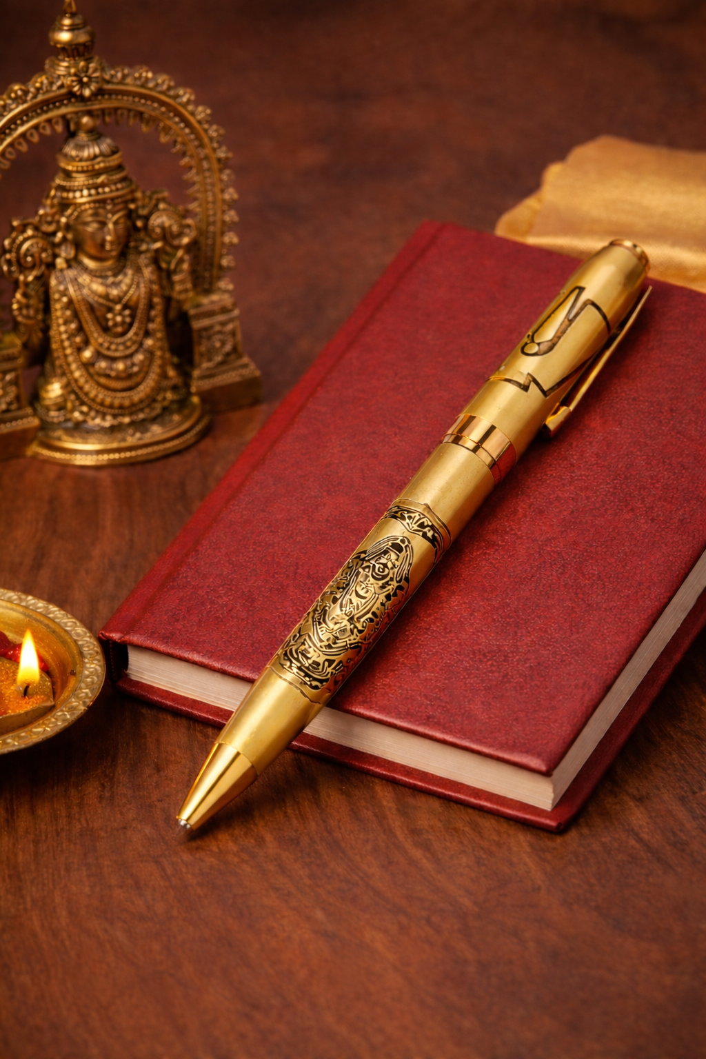 Shri Tirupati Balaji Engraved Pen