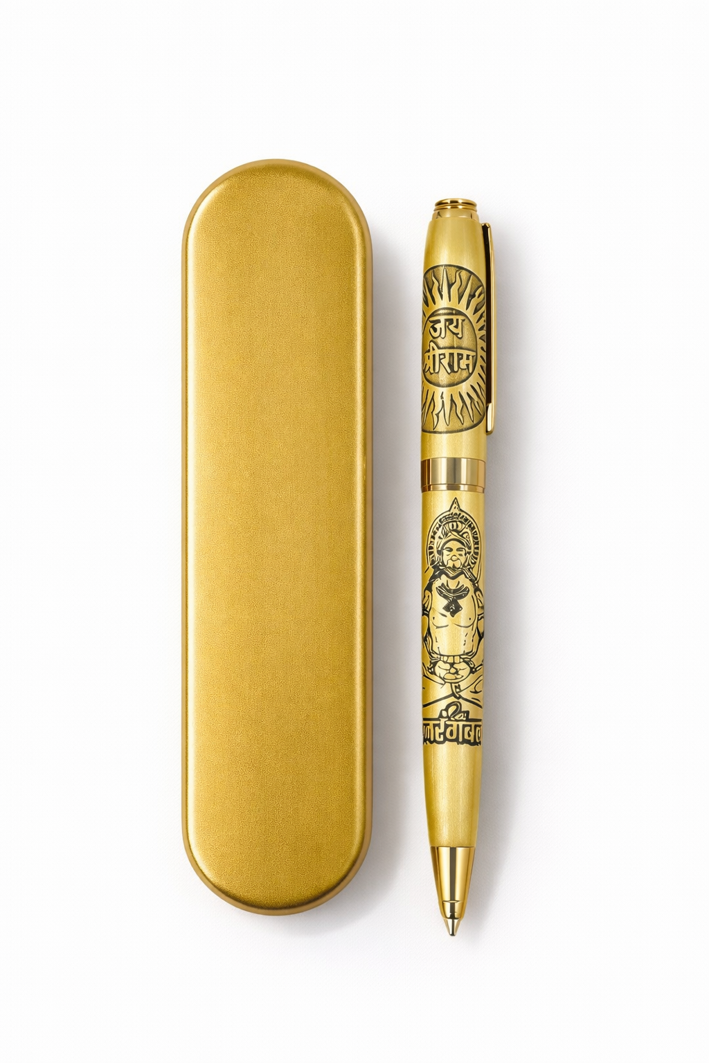Bajrangbali engraved pen